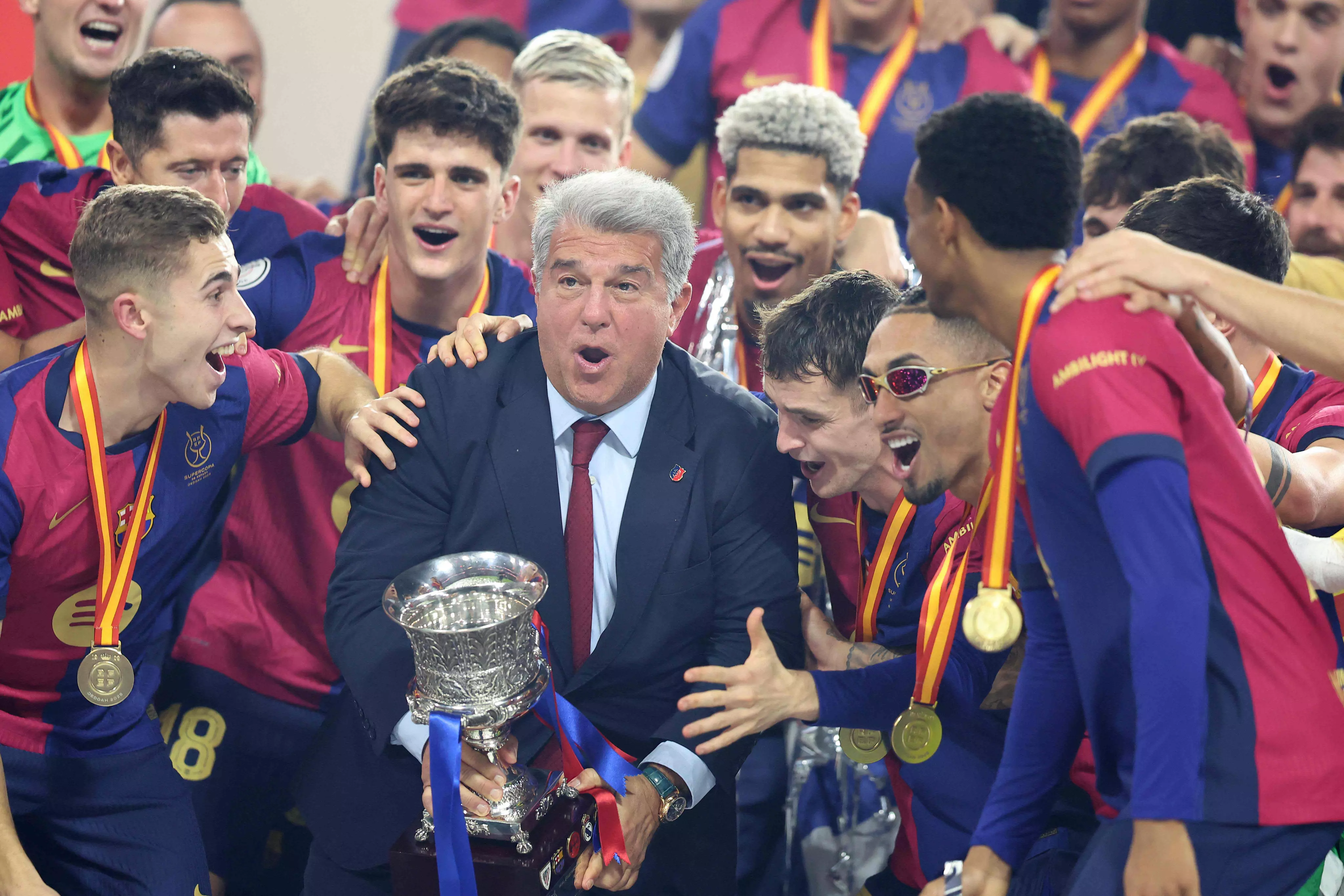 Barcelona routs Real Madrid again to win Spanish Super Cup final 5-2