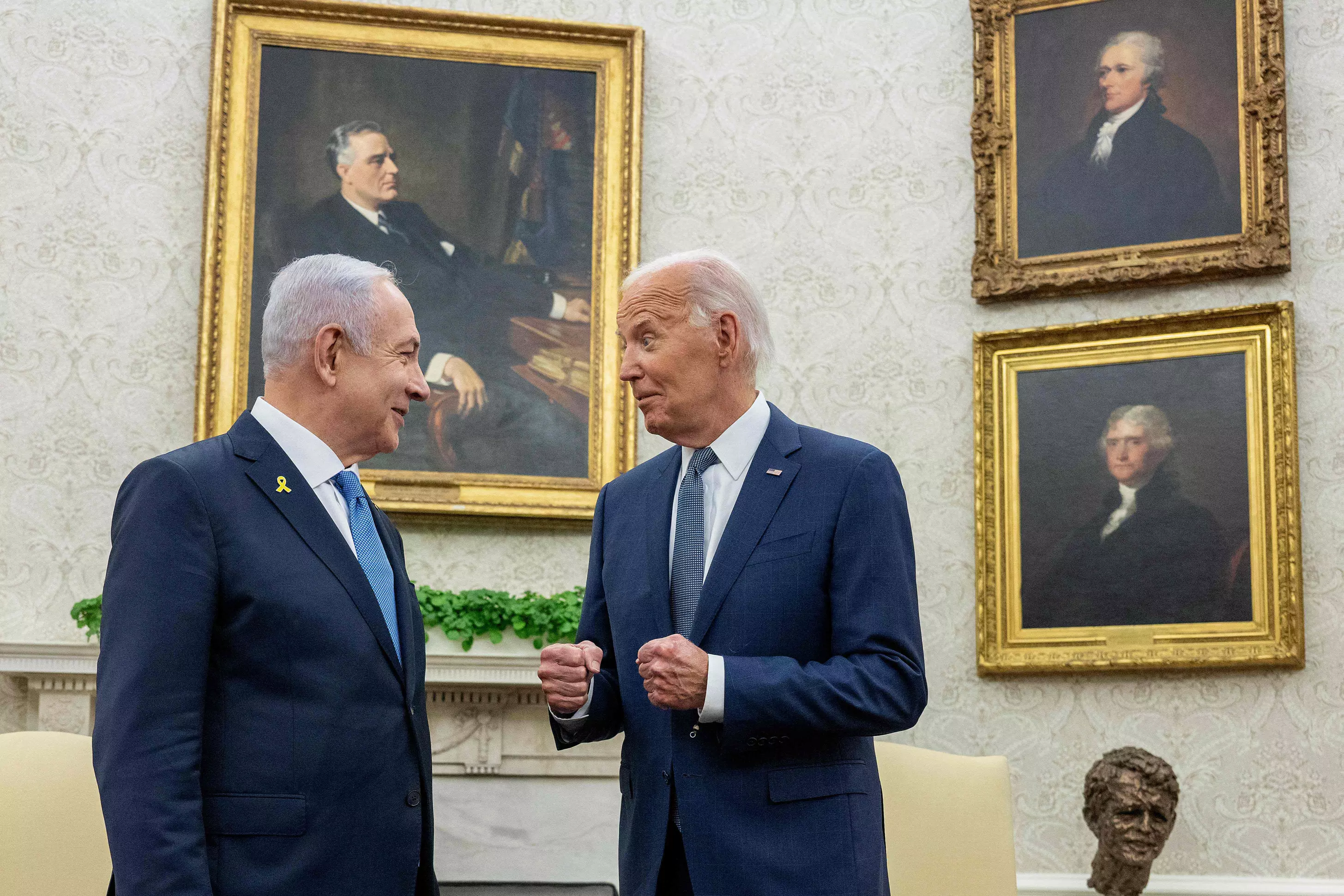 Biden and Netanyahu discuss progress on Gaza ceasefire