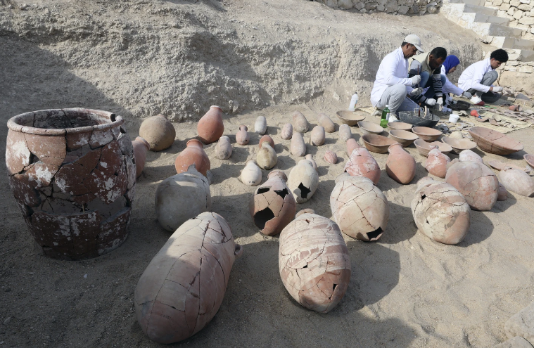 Egypt unveils ancient rock-cut tombs and burial shafts in Luxor