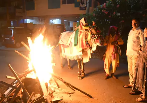 Bhogi Celebrated with Fervor in Telugu States