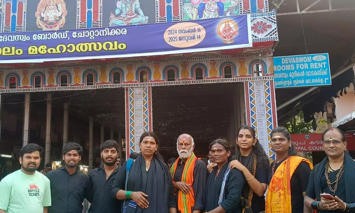 Many Transgender Persons Heap Praise After Worship at Sabarimala