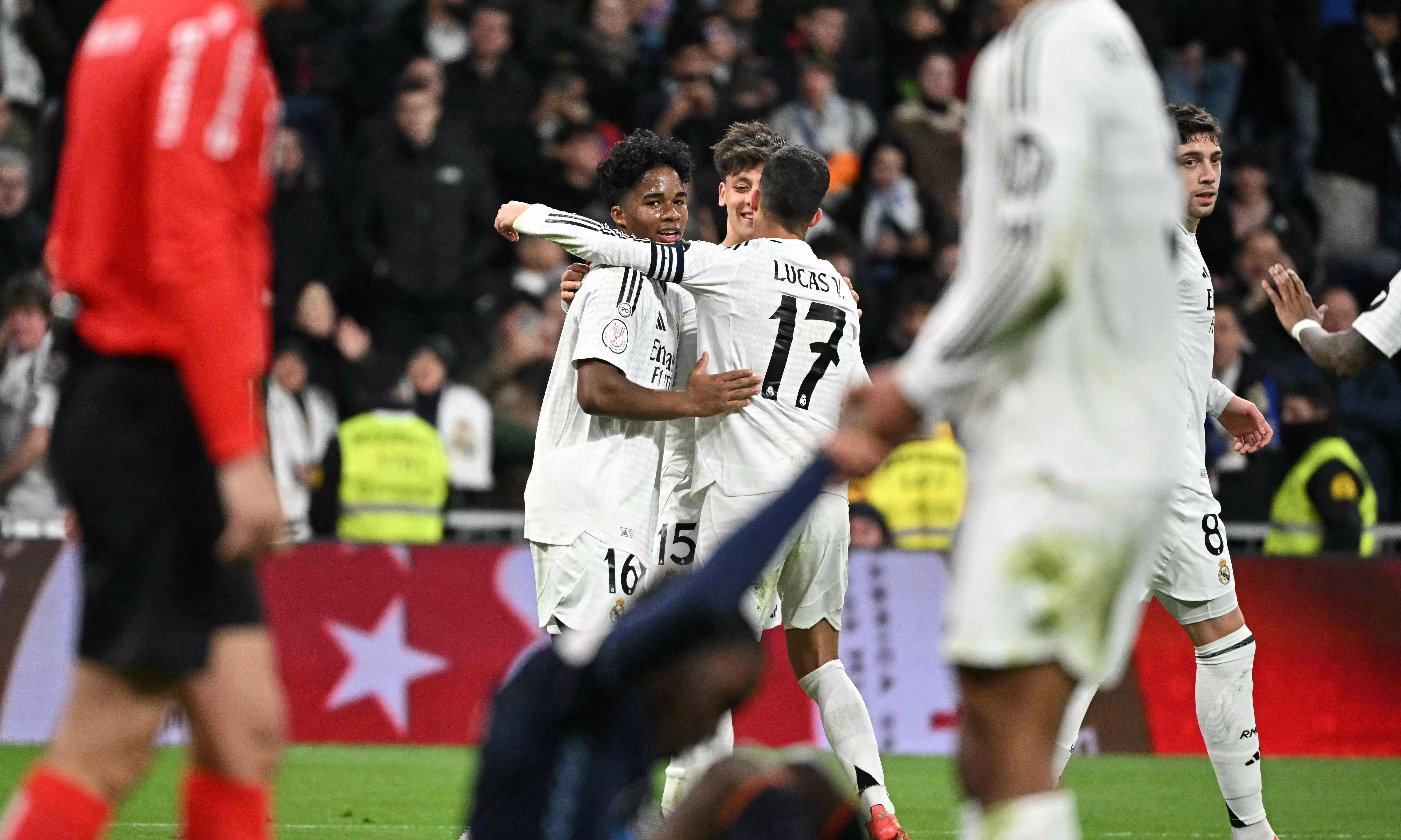 Endrick extra-time brace helps Real Madrid past Celta in Copa del Rey