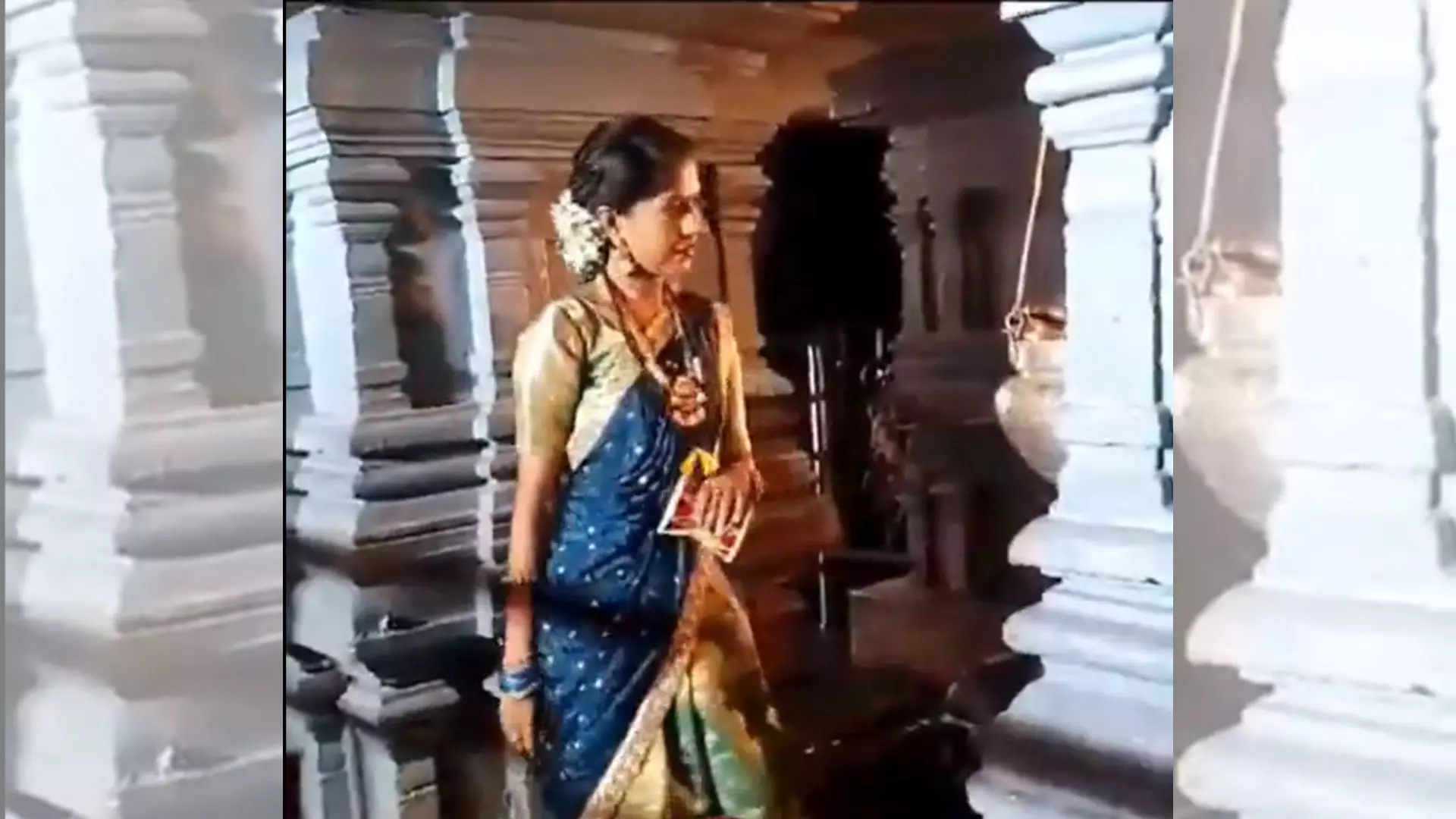 Singer Madhu Priya’s shoot in temple sparks outrage