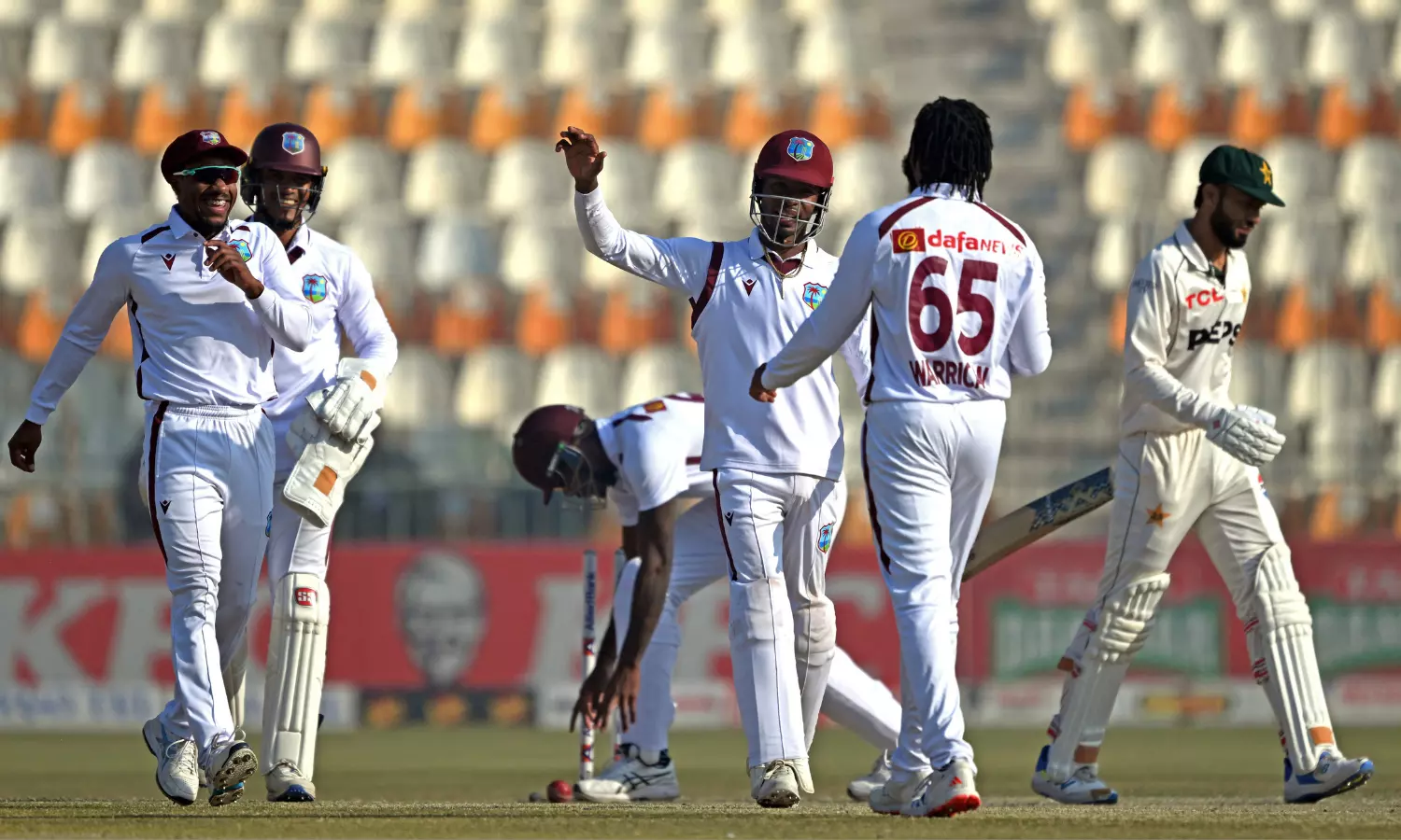 West Indies register first Test win in Pakistan after 35 years