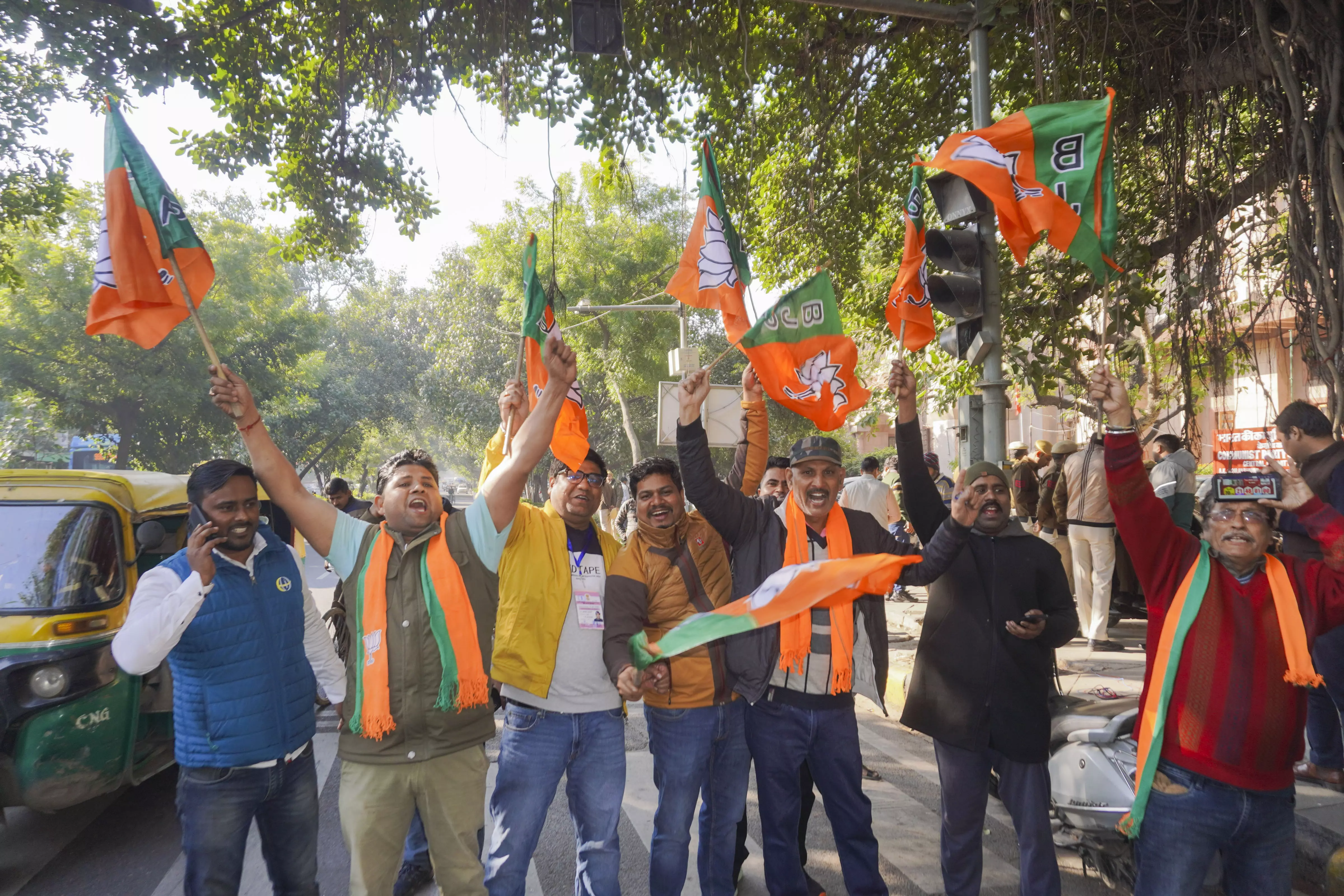 Delhi Assembly Polls Results Live Update: BJP wins 6 seats, leading on 42 seats