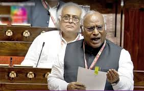 Kharge's unparliamentary remark leaves Rajya Sabha in chaos